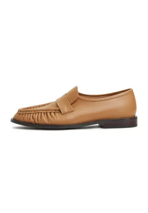 Leather Loafers Isabel - Beige