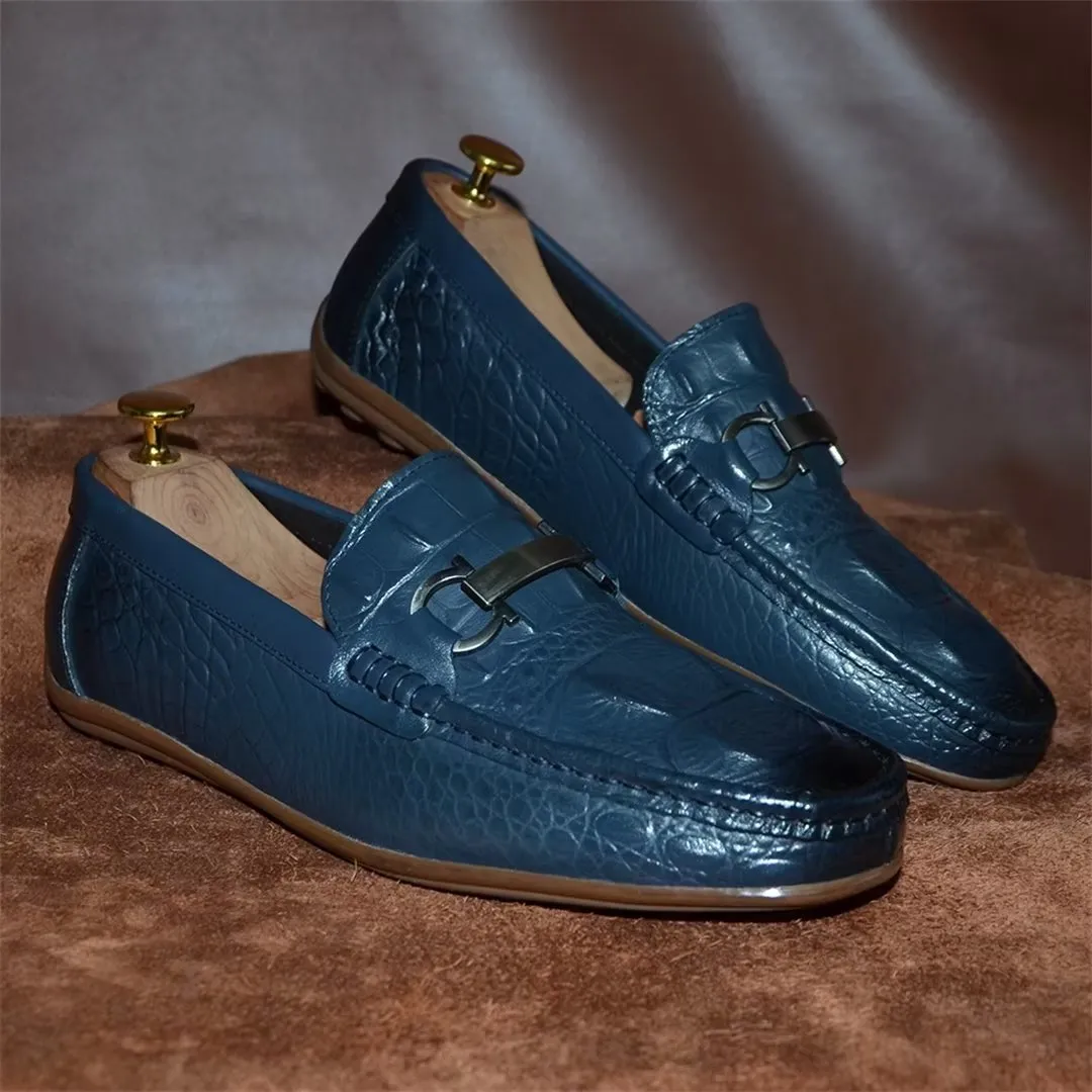 Luxurious Round Toe Loafers