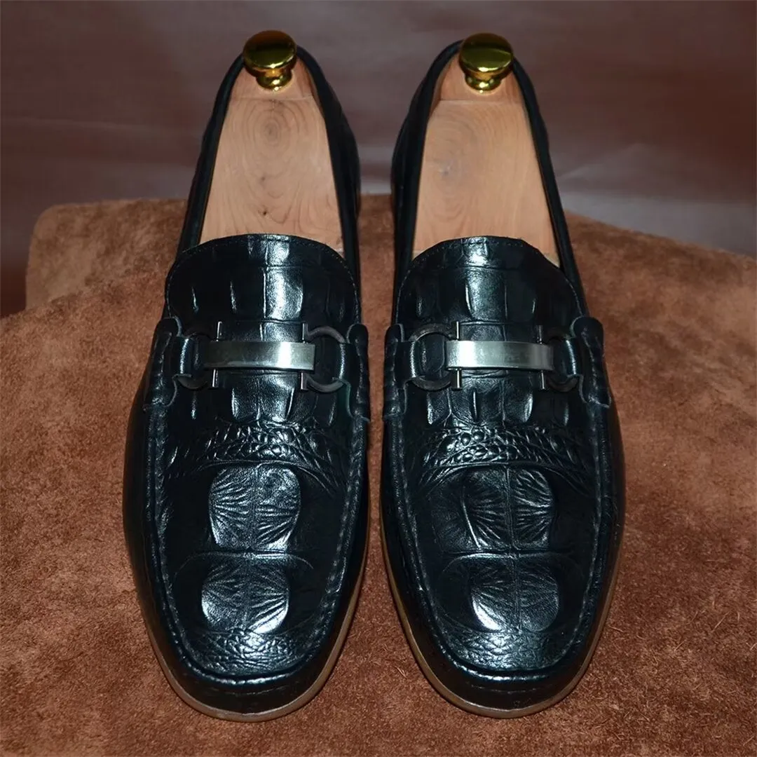 Luxurious Round Toe Loafers