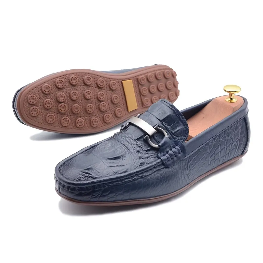 Luxurious Round Toe Loafers