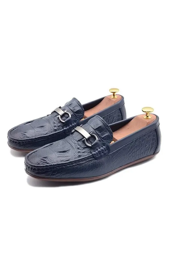 Luxurious Round Toe Loafers