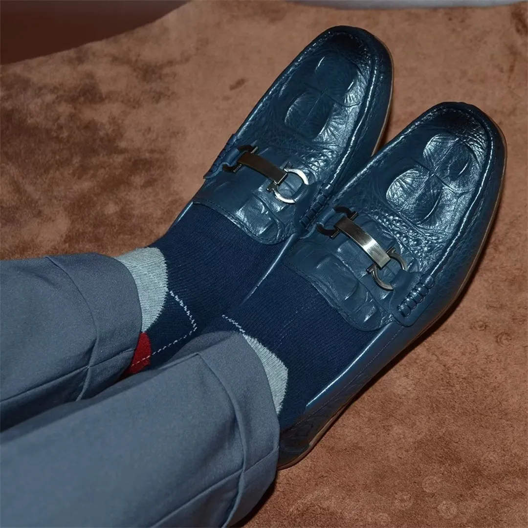 Luxurious Round Toe Loafers