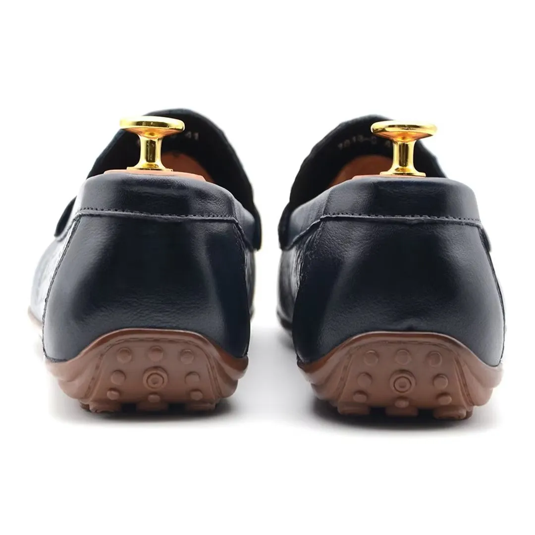 Luxurious Round Toe Loafers