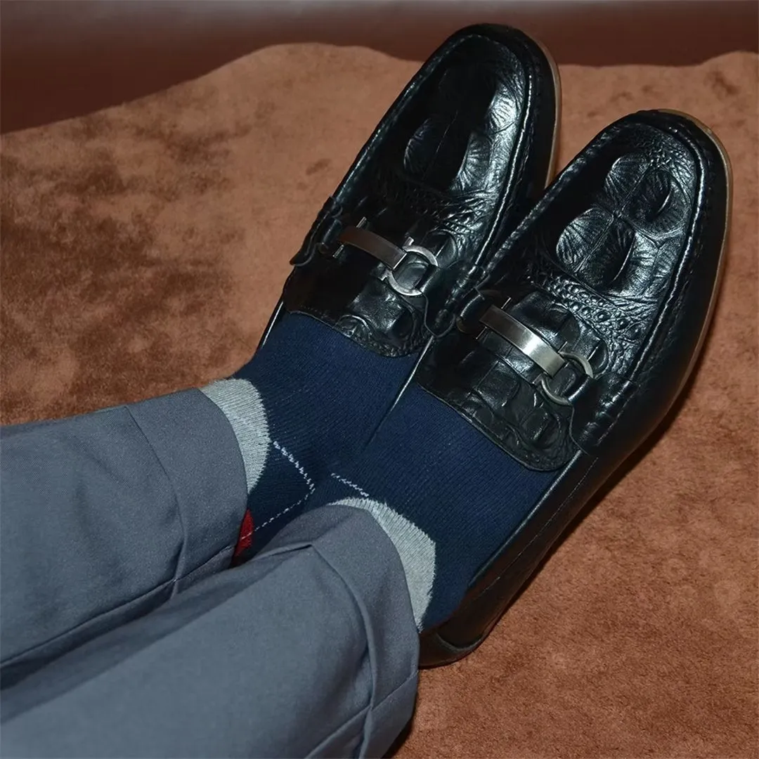 Luxurious Round Toe Loafers