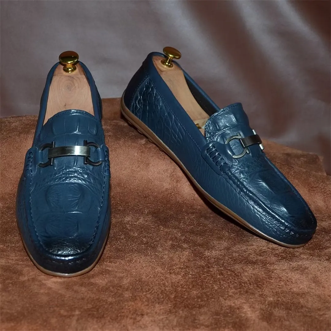 Luxurious Round Toe Loafers