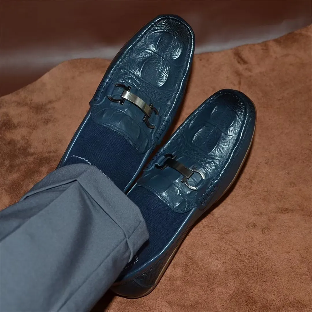 Luxurious Round Toe Loafers