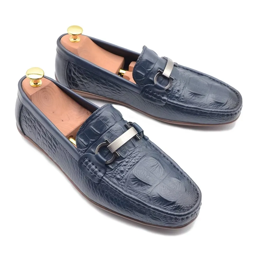 Luxurious Round Toe Loafers