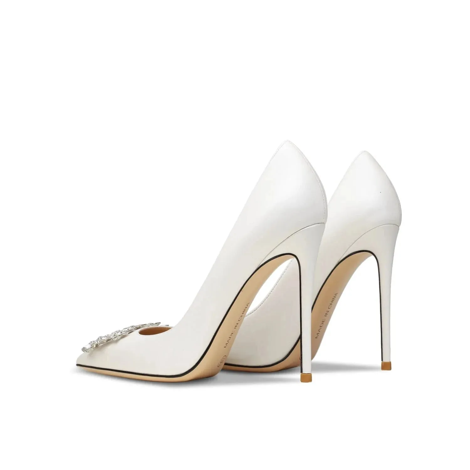 Luxury  Elegant High Heels Party & Wedding Shoes in White