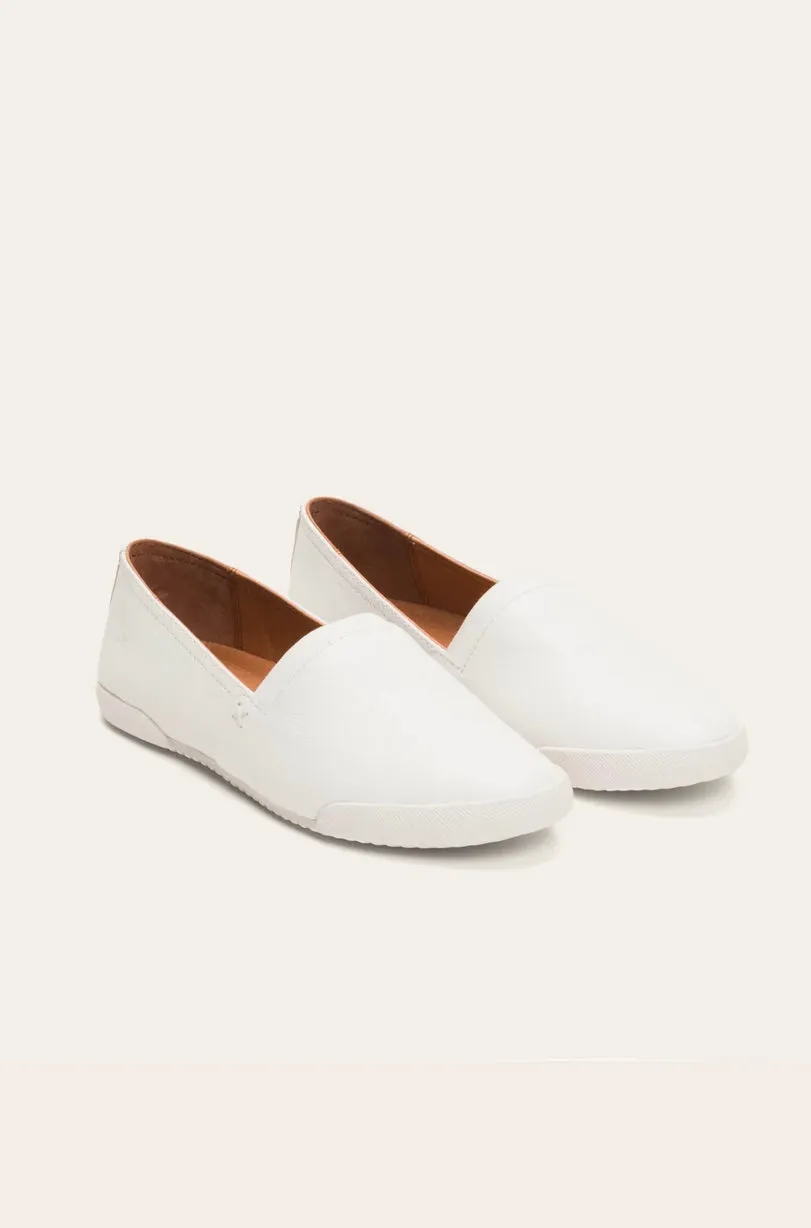 Melanie Slip On - White