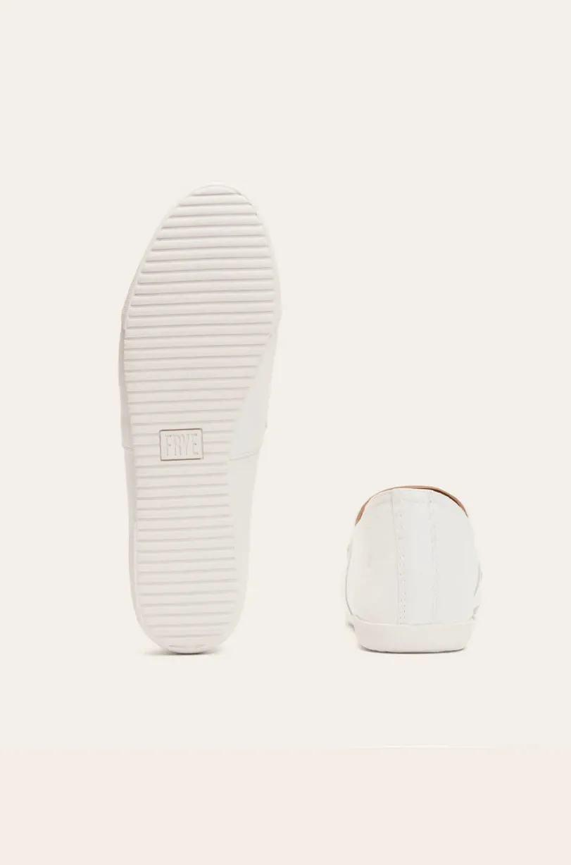 Melanie Slip On - White