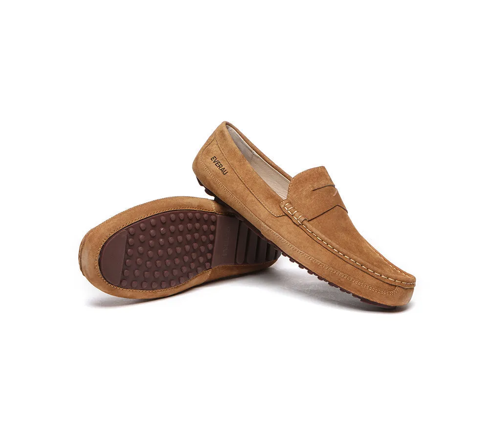 Men Leather Moccasins Casual Loafers Beau