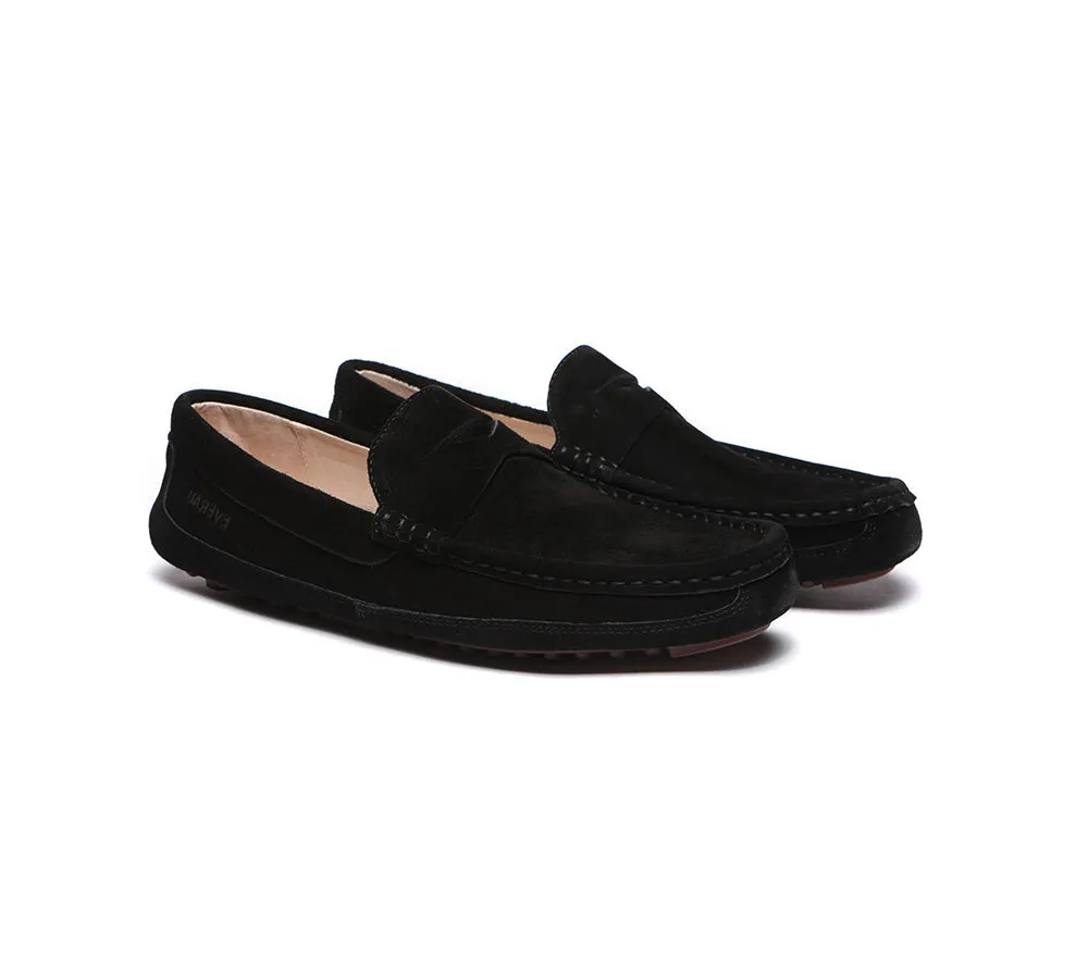 Men Leather Moccasins Casual Loafers Beau