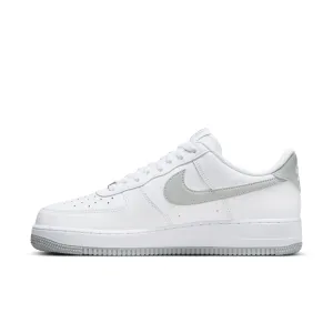 Men's Nike Air Force 1 '07- WHITE/LT SMOKE GREY-WHITE