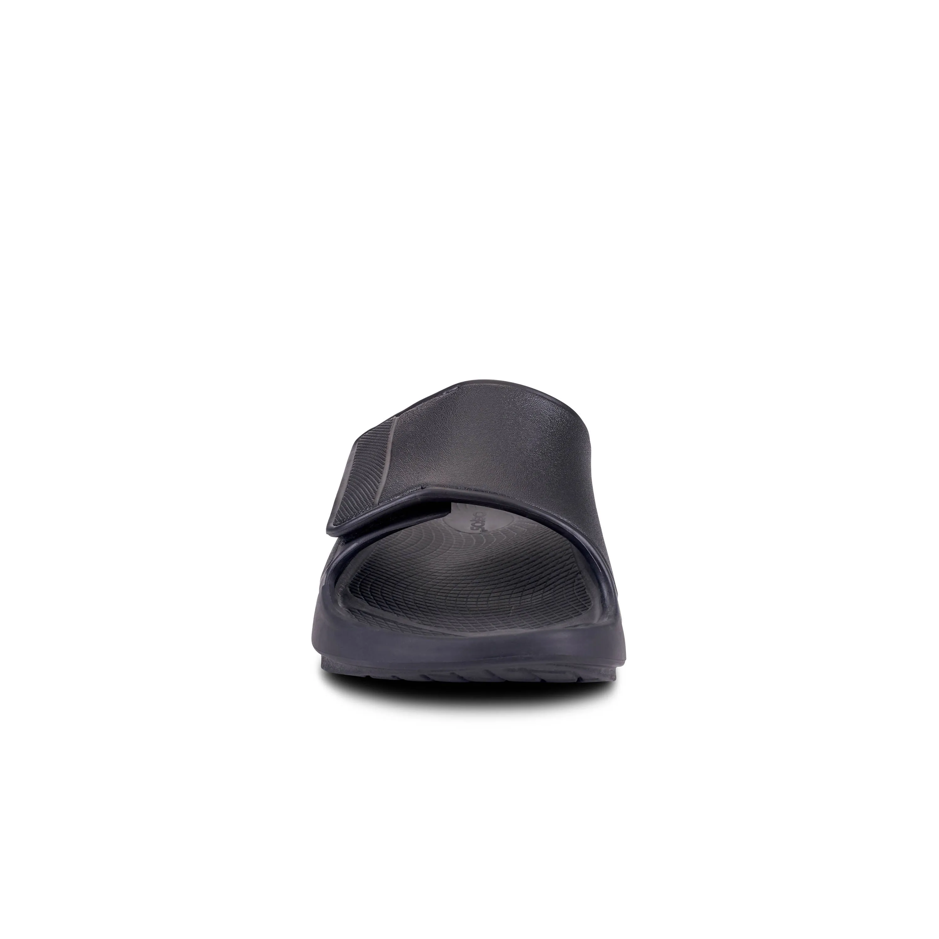 Men's Oofos OOahh Sport Flex Sandal Color: Matte Black