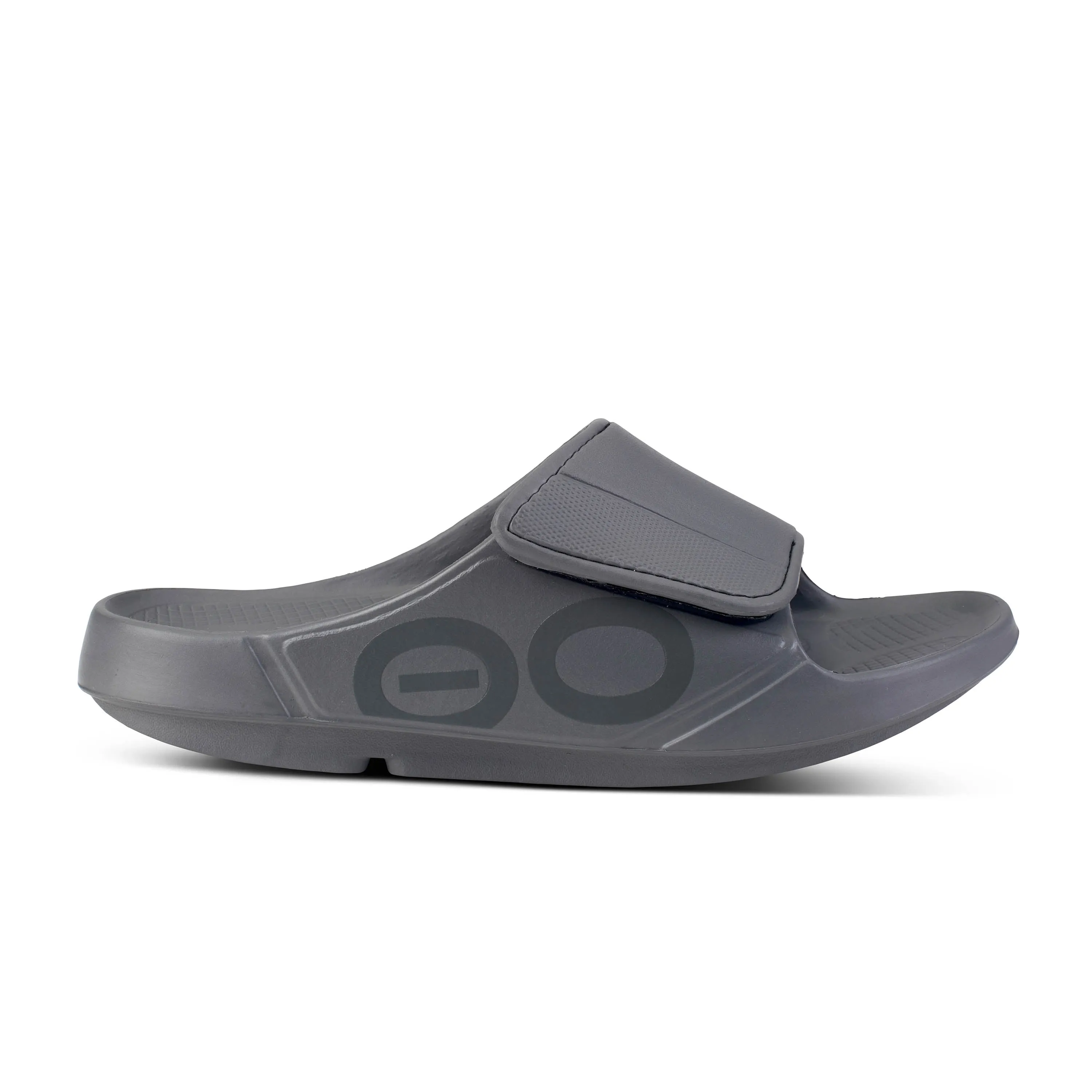 Men's Oofos OOahh Sport Flex Sandal Color: Slate