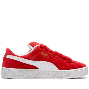 Men's Puma Suede XL Shoes - Red/ White