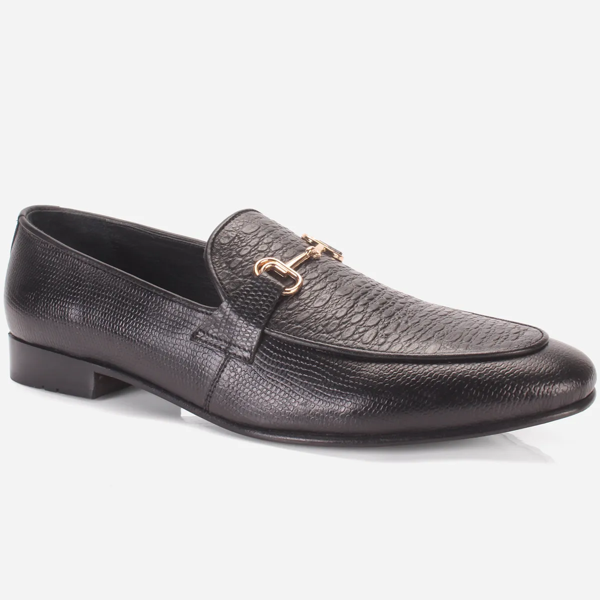 Mens "ASTON" Leather Slide-in Loafers Formal Shoes