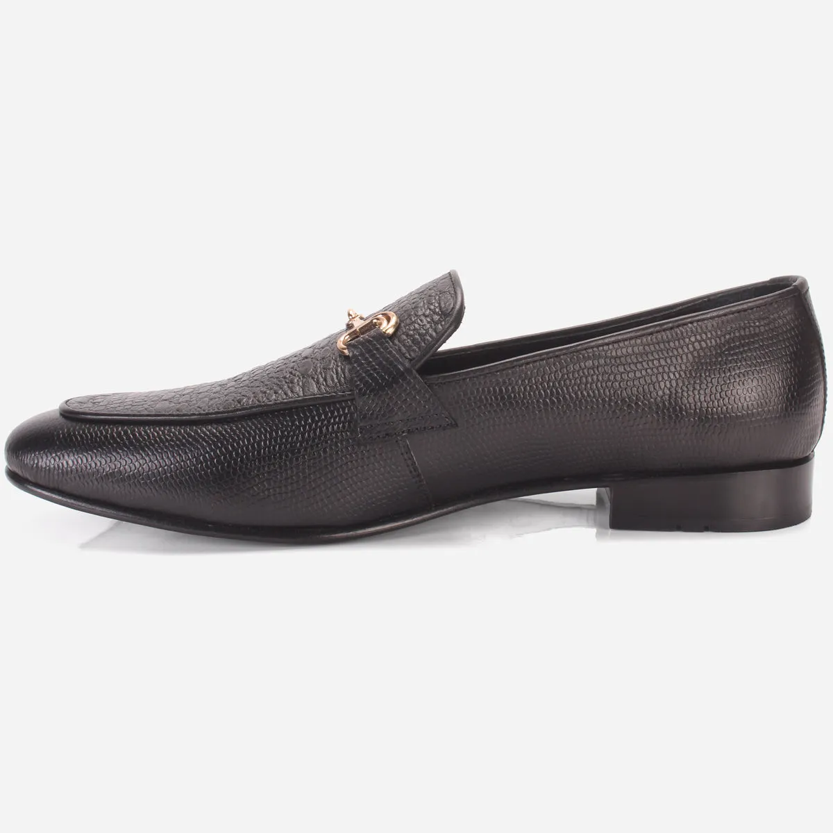 Mens "ASTON" Leather Slide-in Loafers Formal Shoes