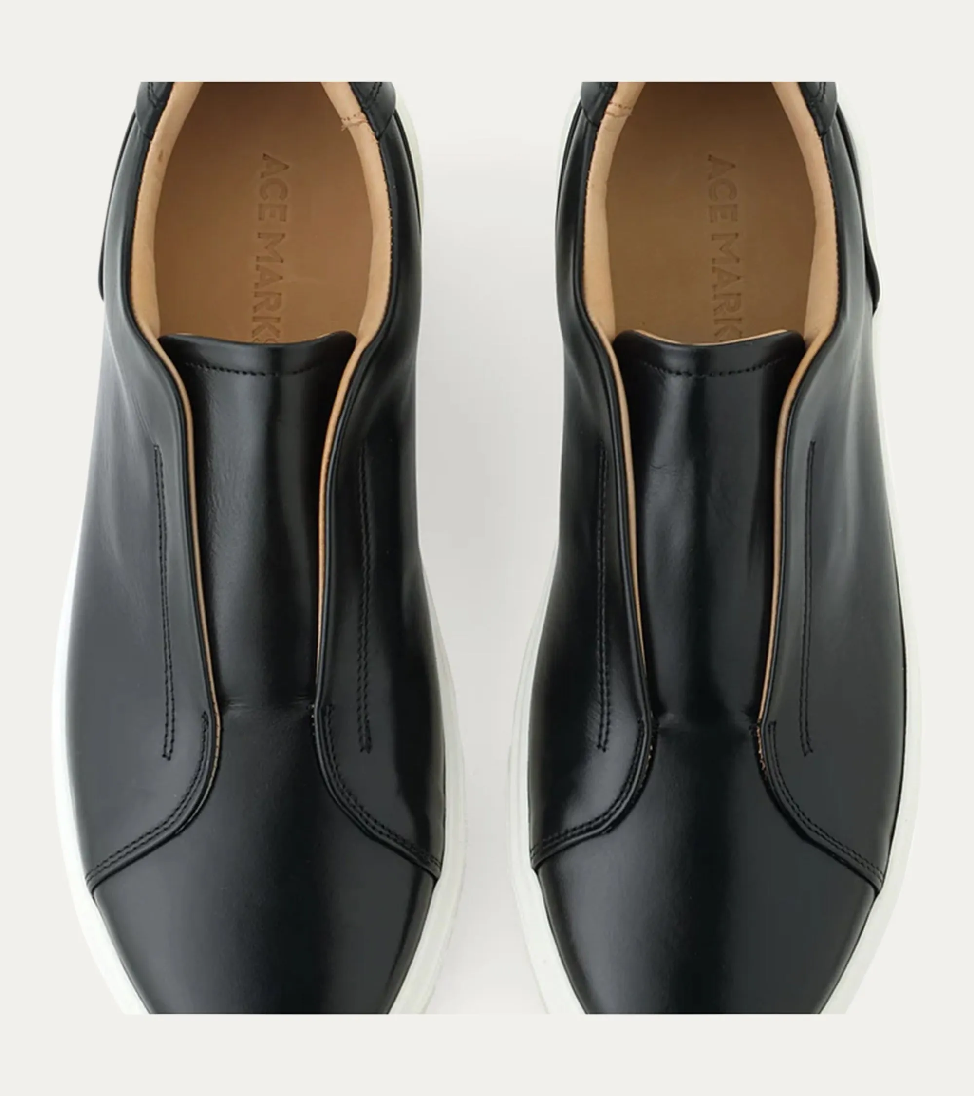 Misto Slip-On Sneaker In Black Leather