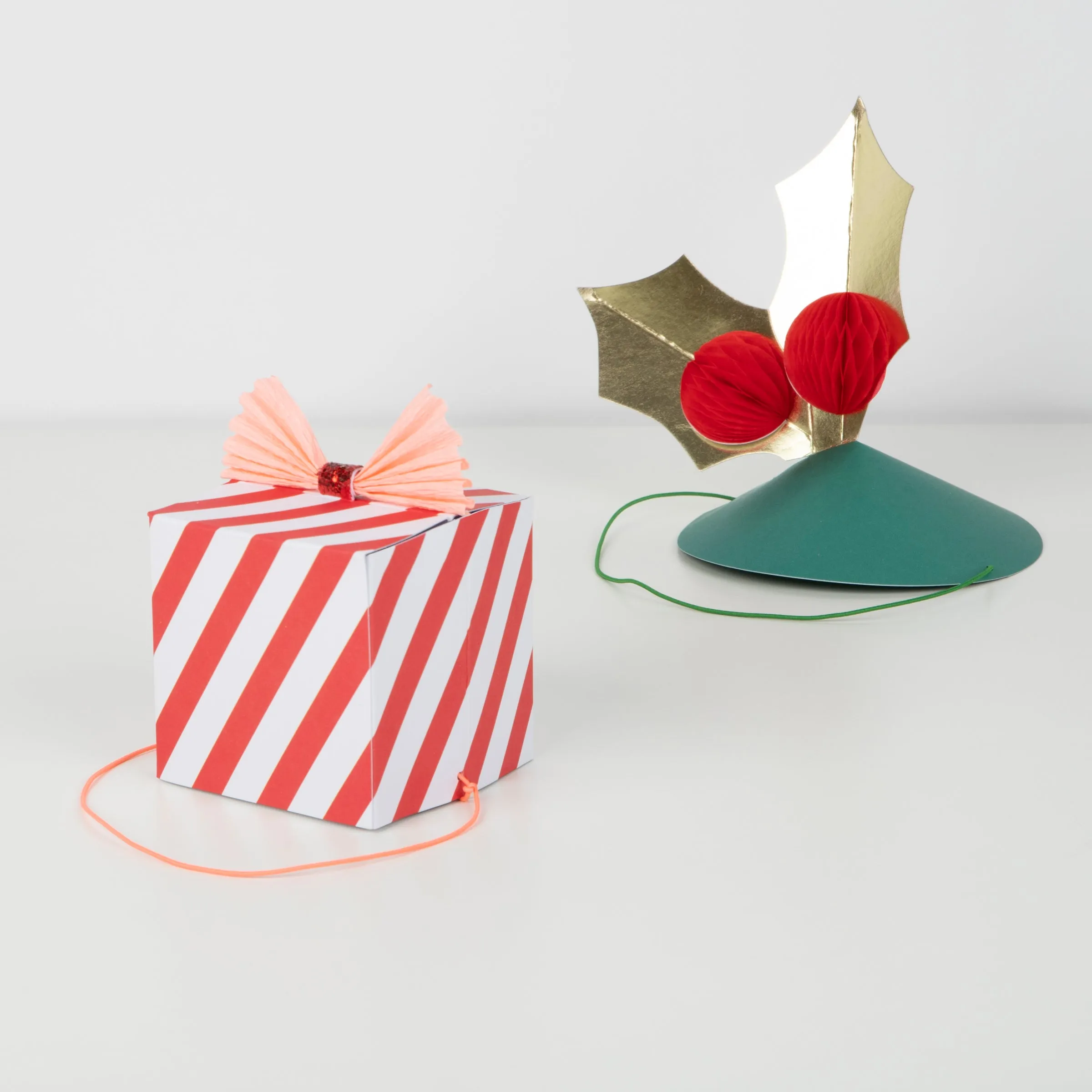 Mixed Christmas Party Hats (x 6)