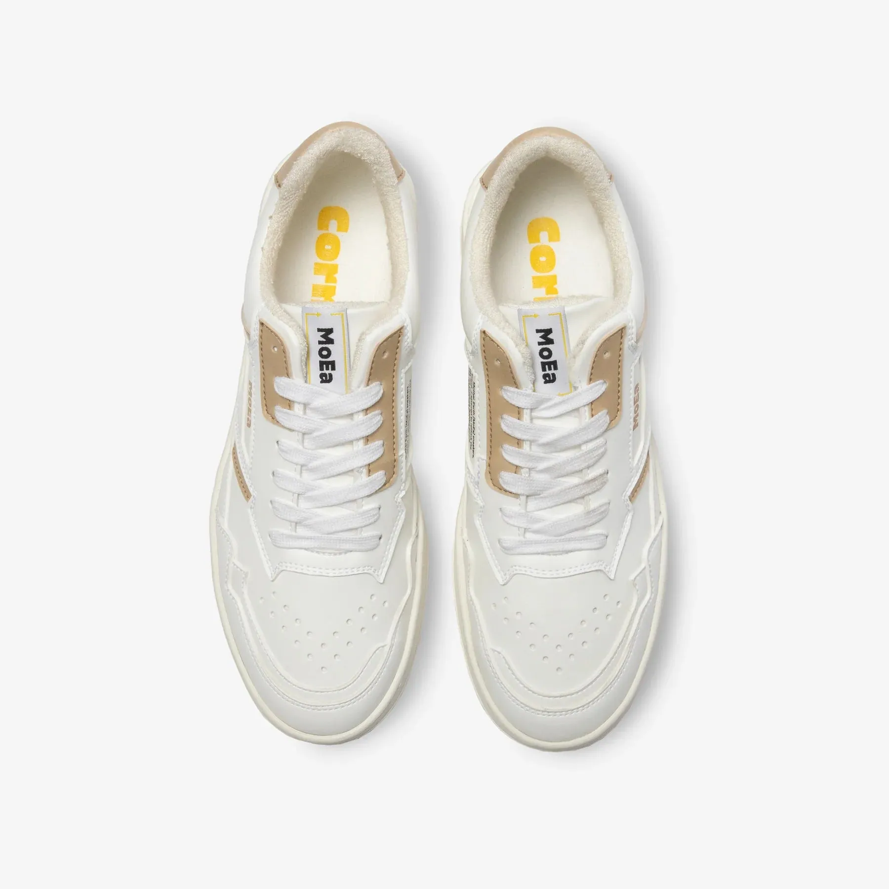 MoEa Gen1 Trainers Corn White & Beige