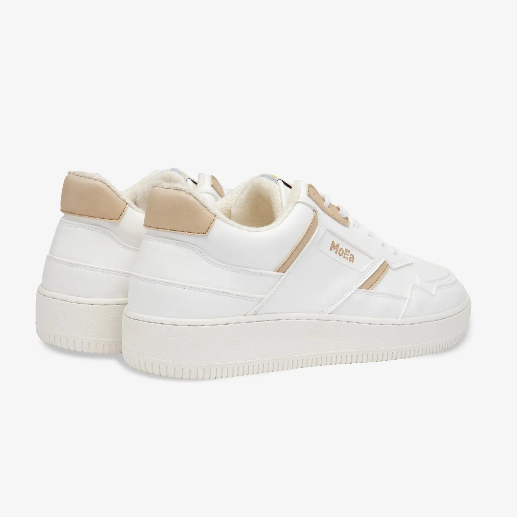 MoEa Gen1 Trainers Corn White & Beige