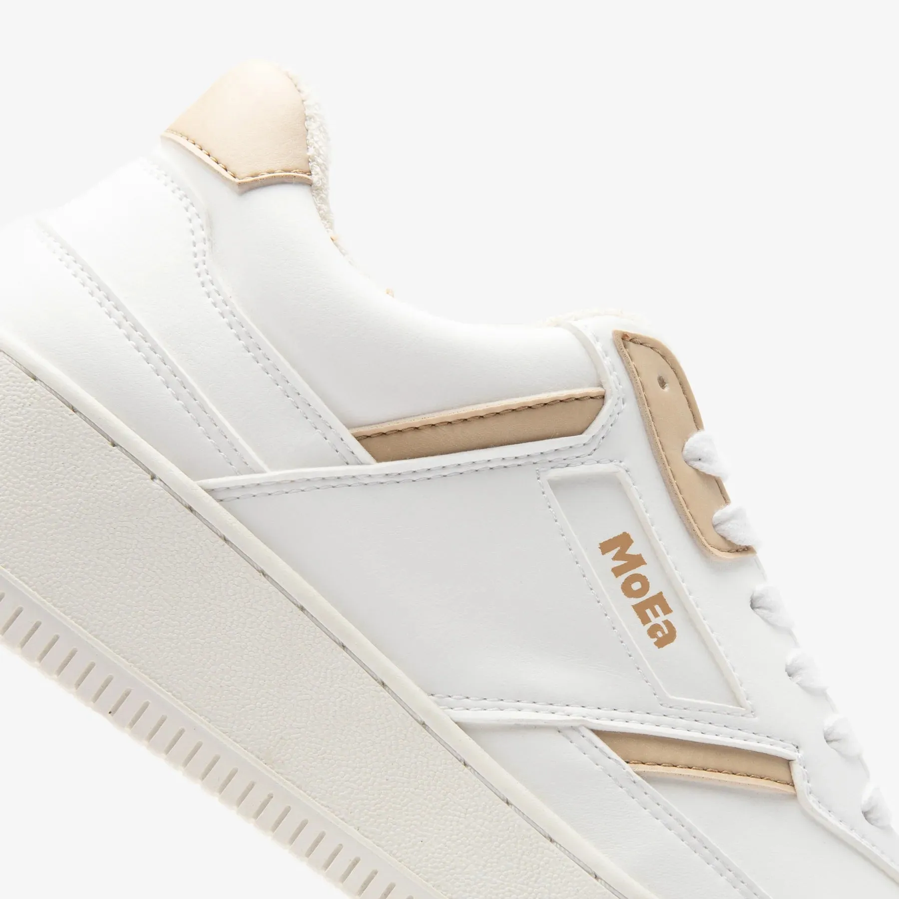 MoEa Gen1 Trainers Corn White & Beige