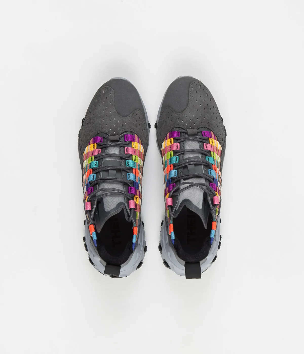 Nike React Sertu Shoes - Iron Grey / Black - Light Smoke Grey