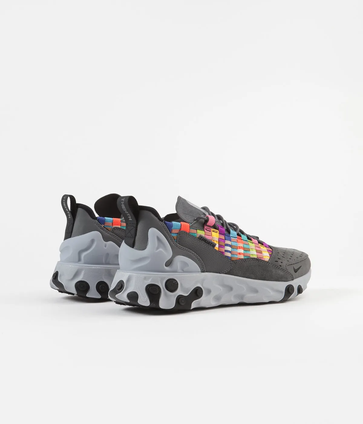 Nike React Sertu Shoes - Iron Grey / Black - Light Smoke Grey