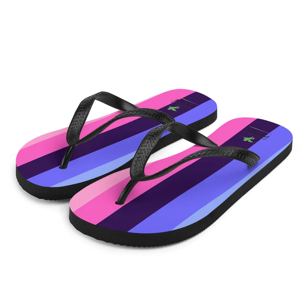 Omnisexual Pride Flag Flip-Flops Sandals