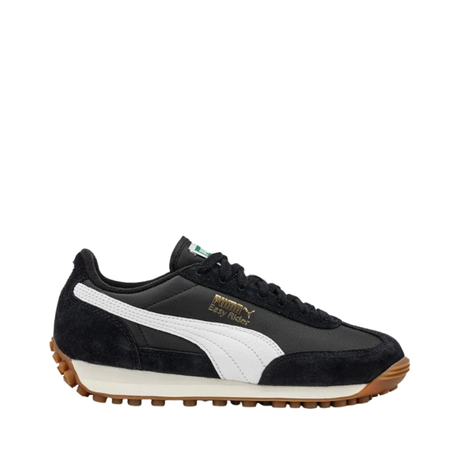 PUMA Women's Easy Rider Vintage Sneaker, Black White