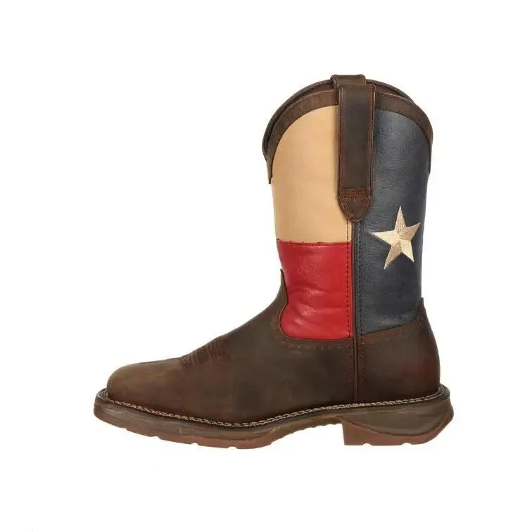 Rebel By Durango Steel Toe Texas Flag Western Boot DB021