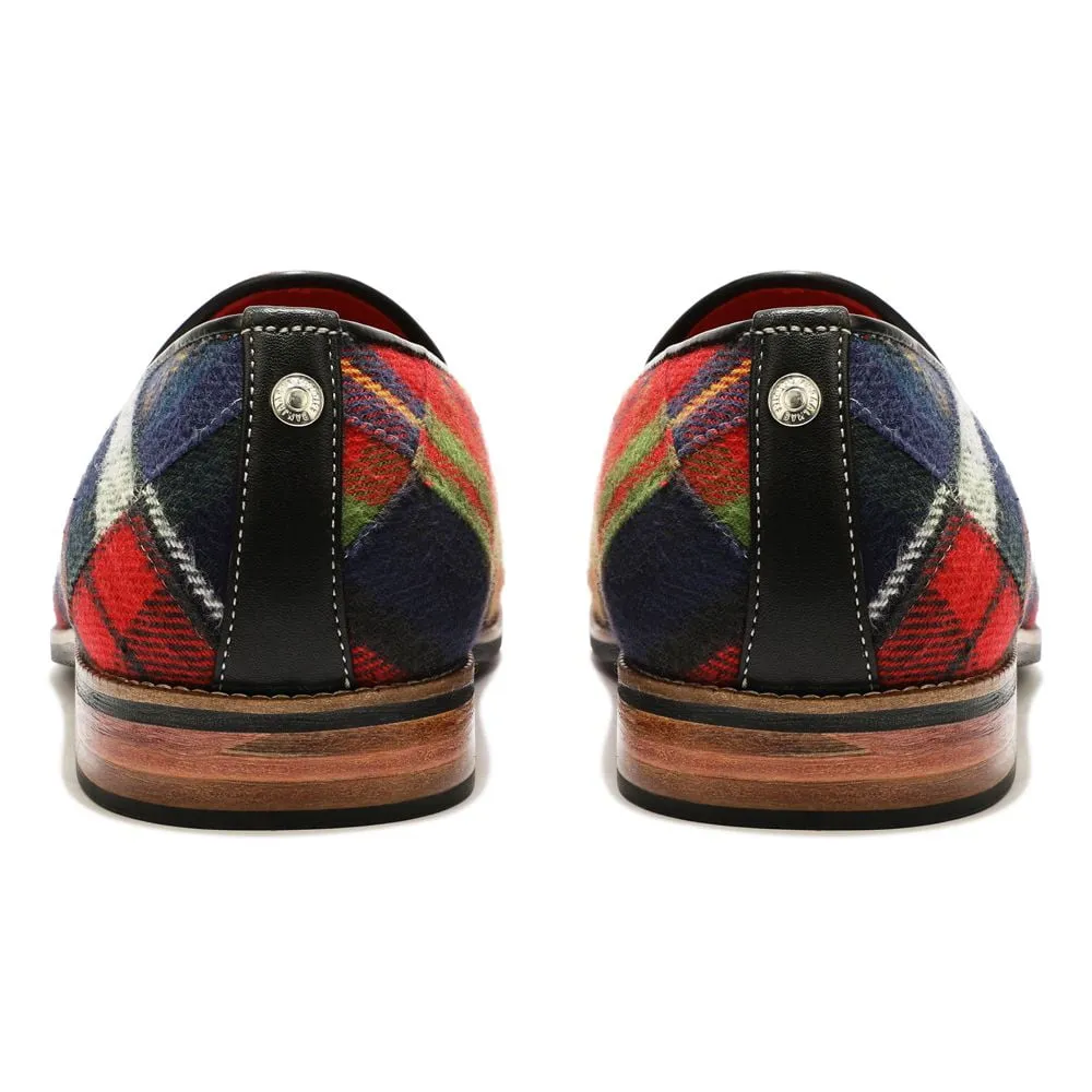 Red Tartans Slip_on for Men (discontinued)