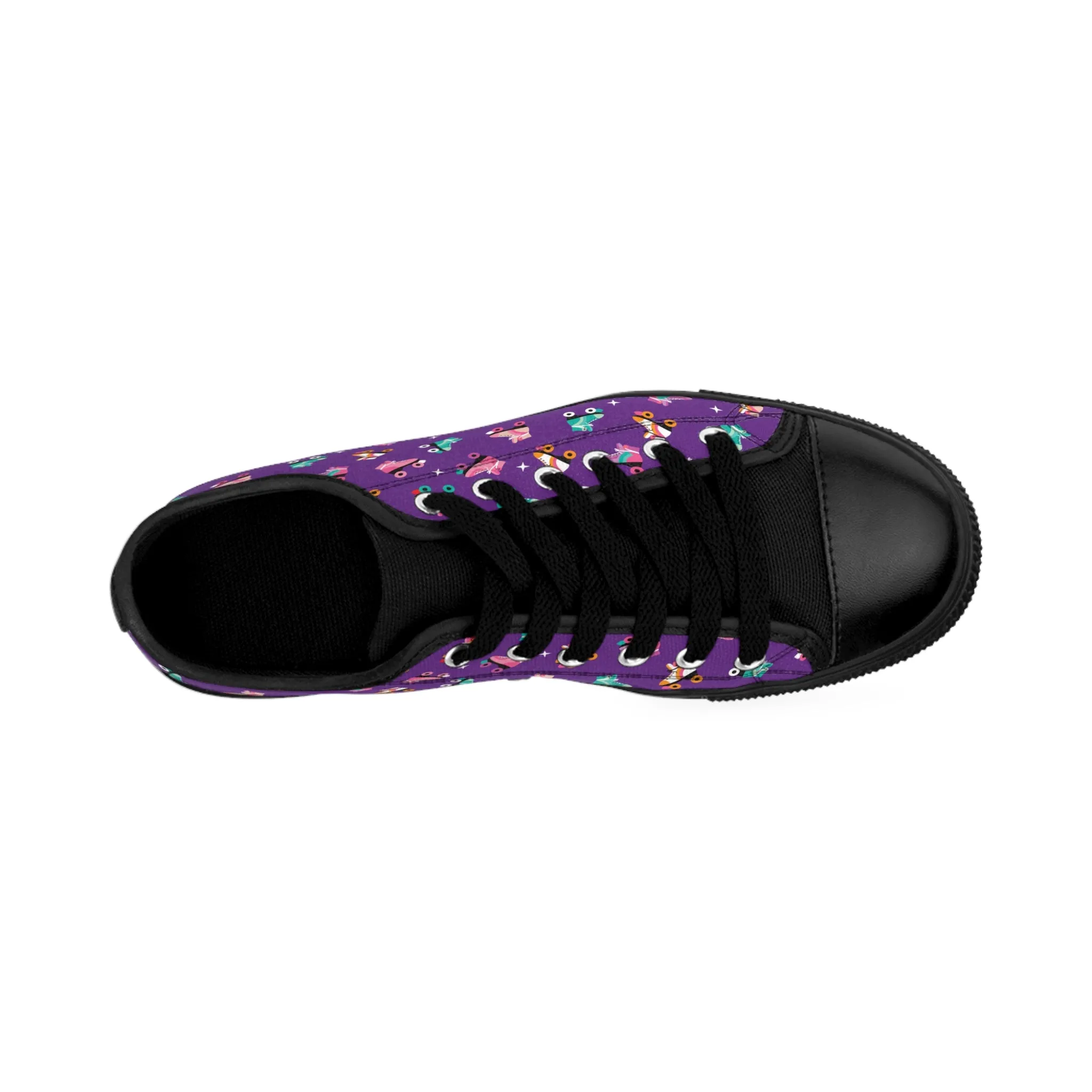 Retro Roller Skates Women's Sneakers