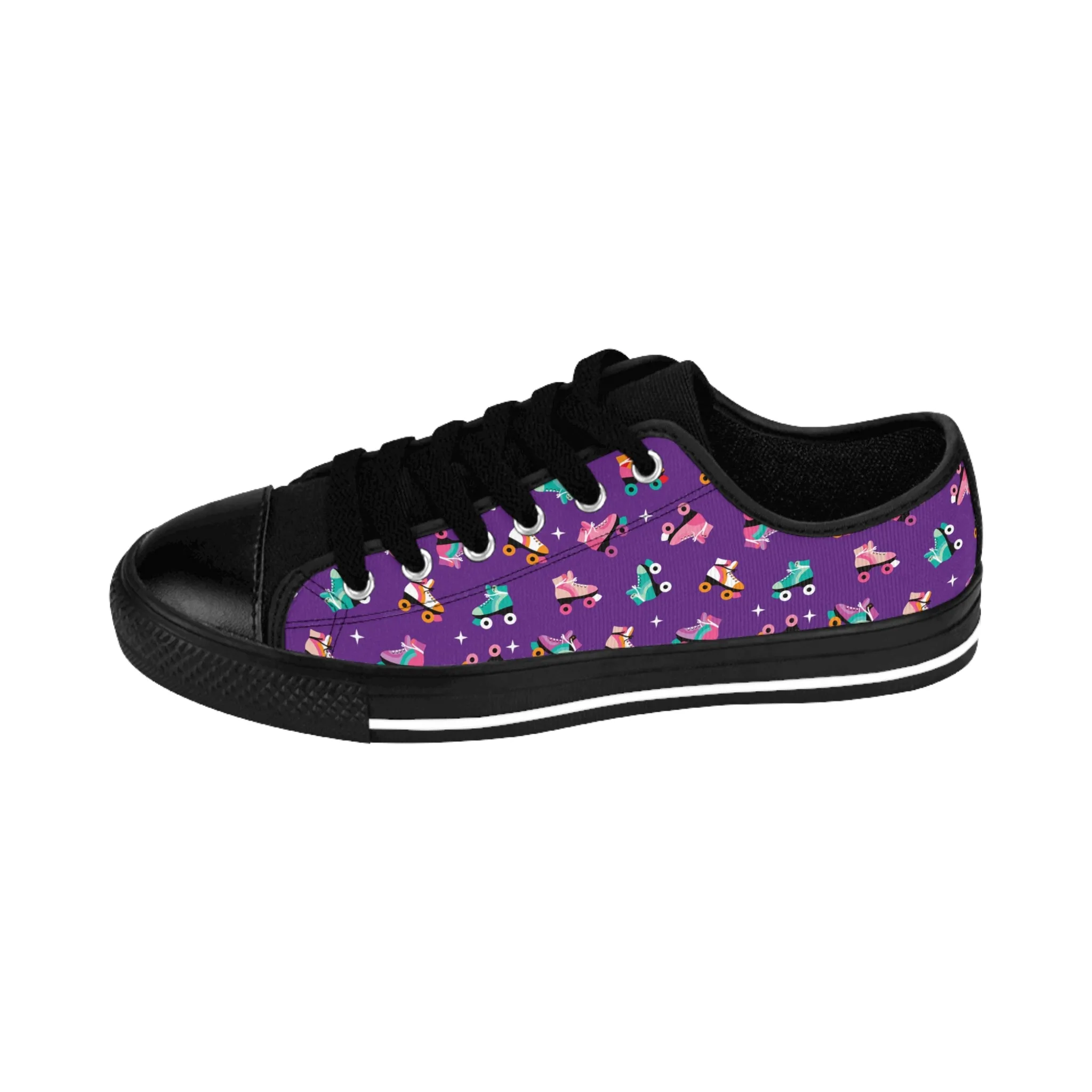 Retro Roller Skates Women's Sneakers