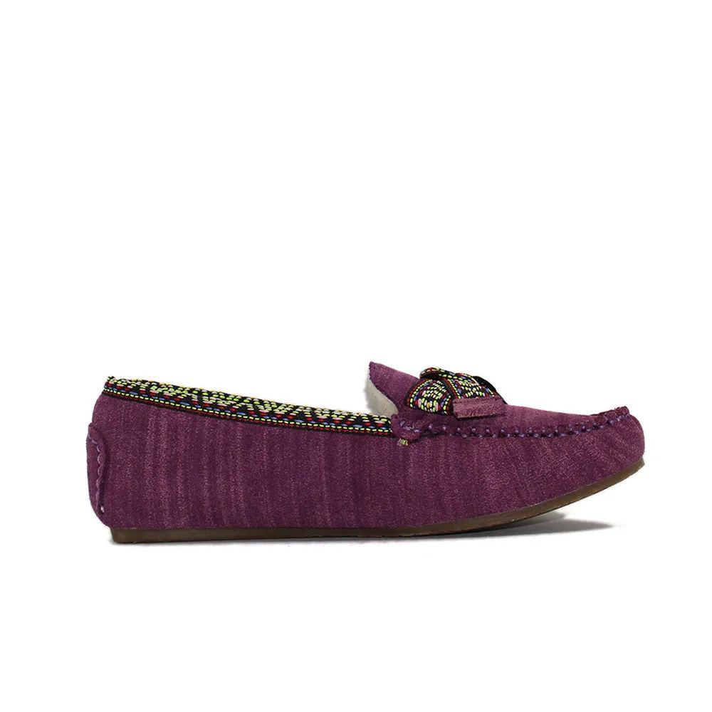 Rianna Moccasin - Purple