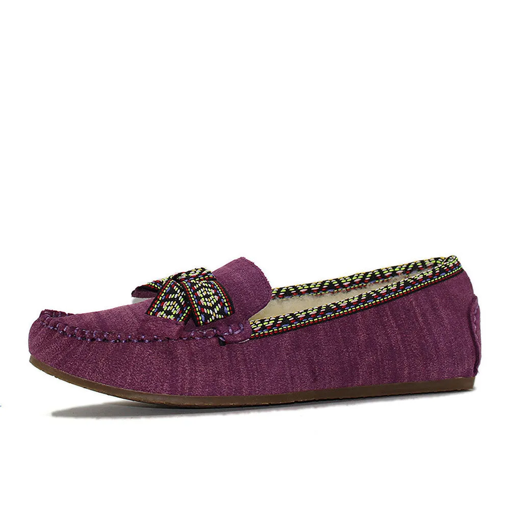 Rianna Moccasin - Purple