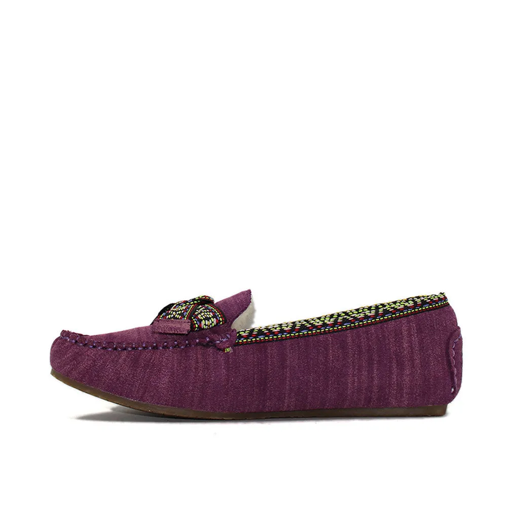 Rianna Moccasin - Purple