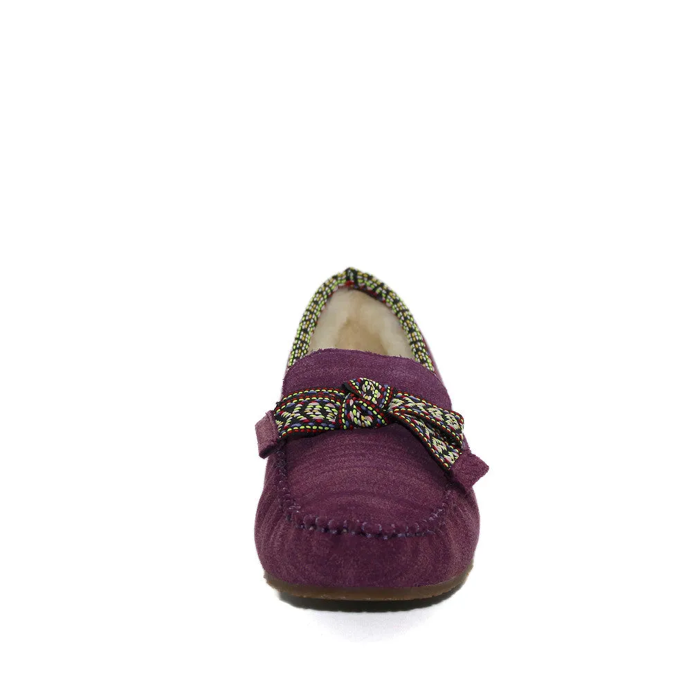 Rianna Moccasin - Purple