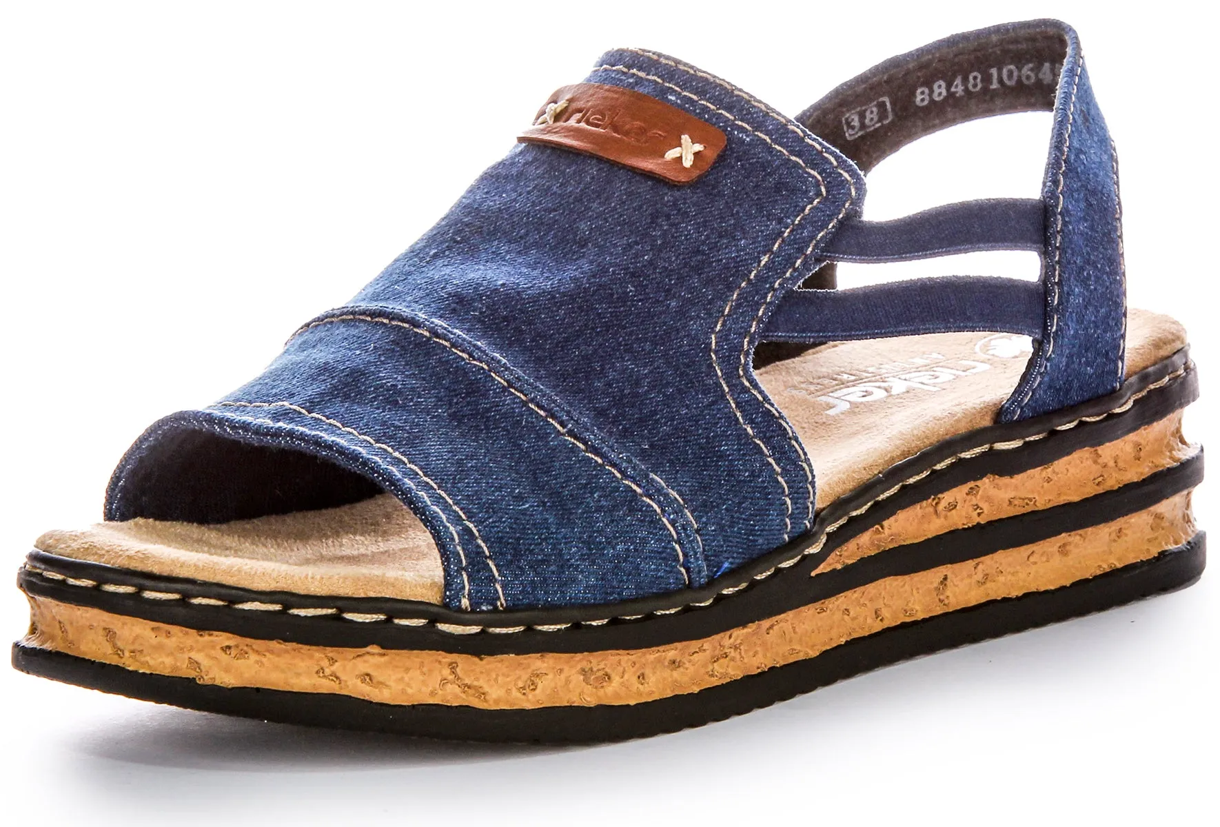 Rieker 62982-12 In Denim For Women