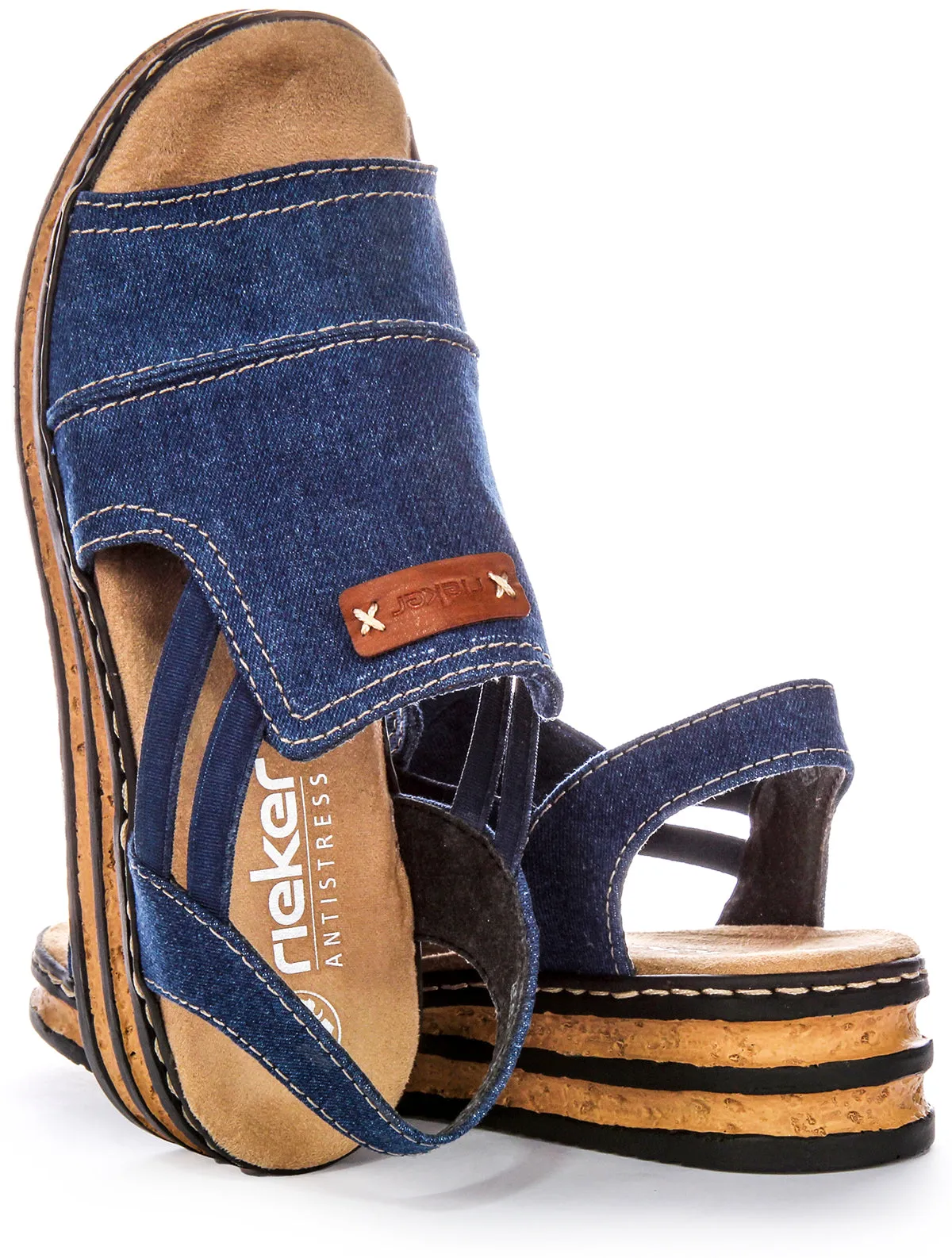 Rieker 62982-12 In Denim For Women