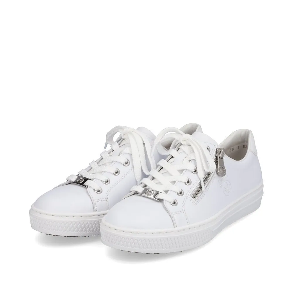 Rieker L59L1 Ladies Trainer White