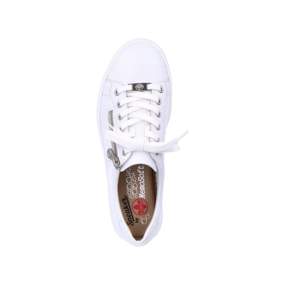 Rieker L59L1 Ladies Trainer White