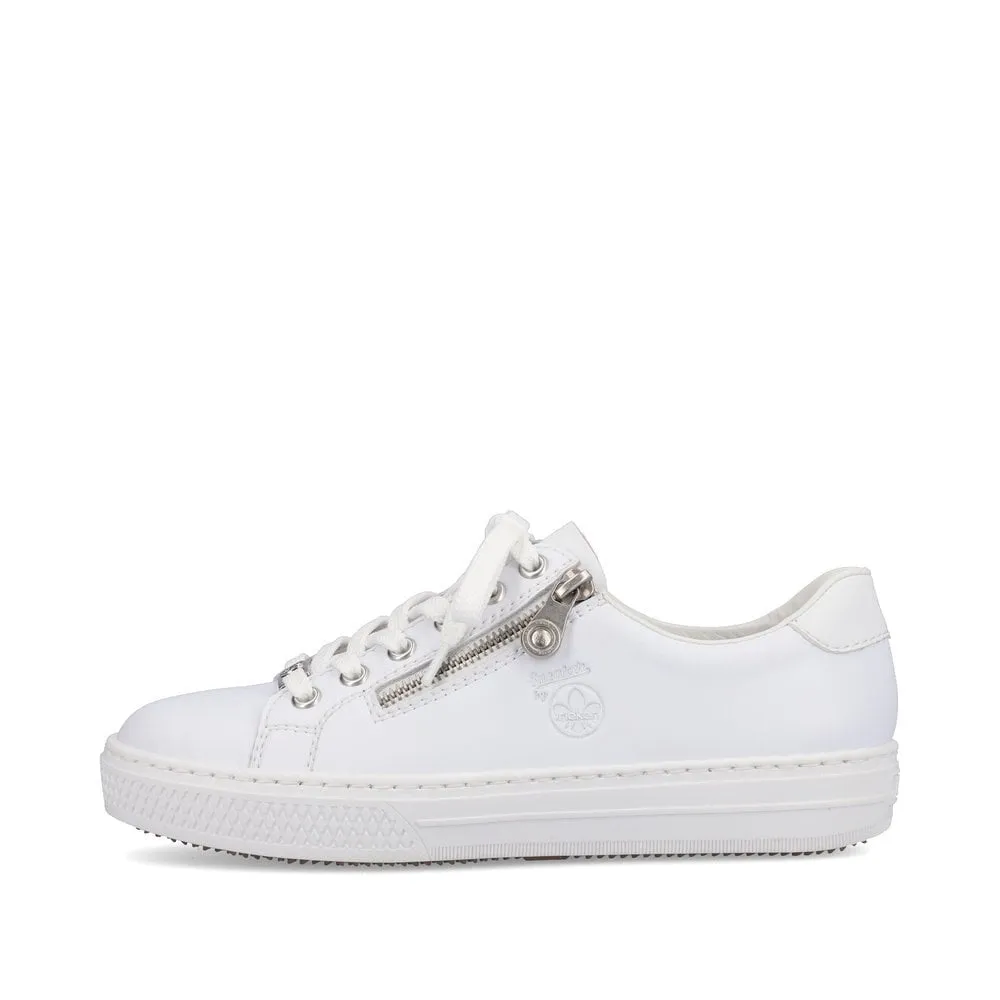 Rieker L59L1 Ladies Trainer White