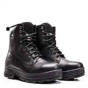 Royer Men's 2-Density Black 8" Work Boot 4001DD