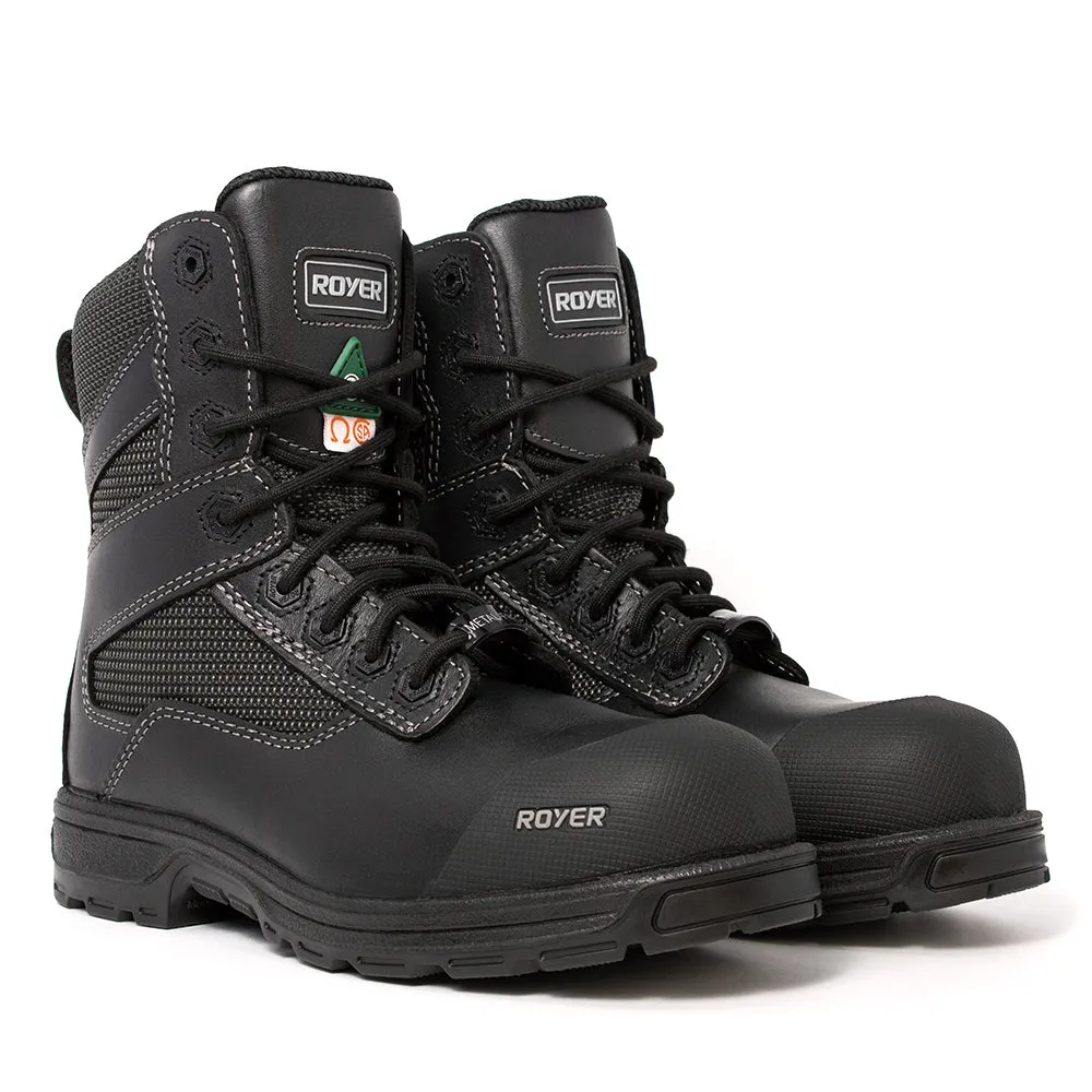 Royer Men's Agility Black 8" Work Boot 5700GT