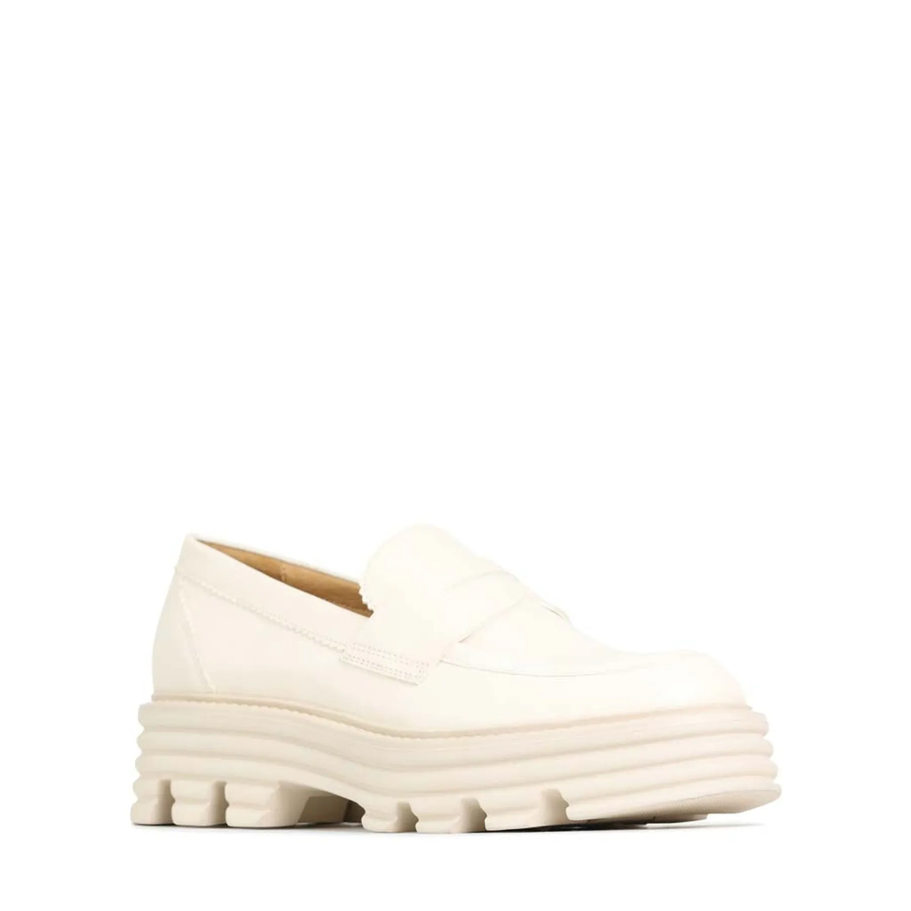 SAMILIA LEATHER CHUNKY LOAFERS