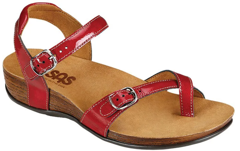 SAS Women's Pampa Sandal LIPSTICK