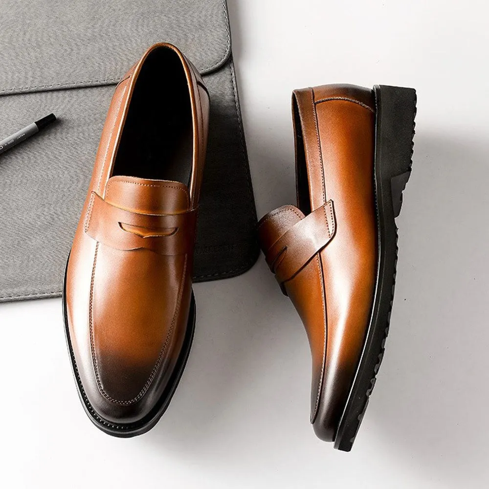 Simple Slip On Style Oxford for Men