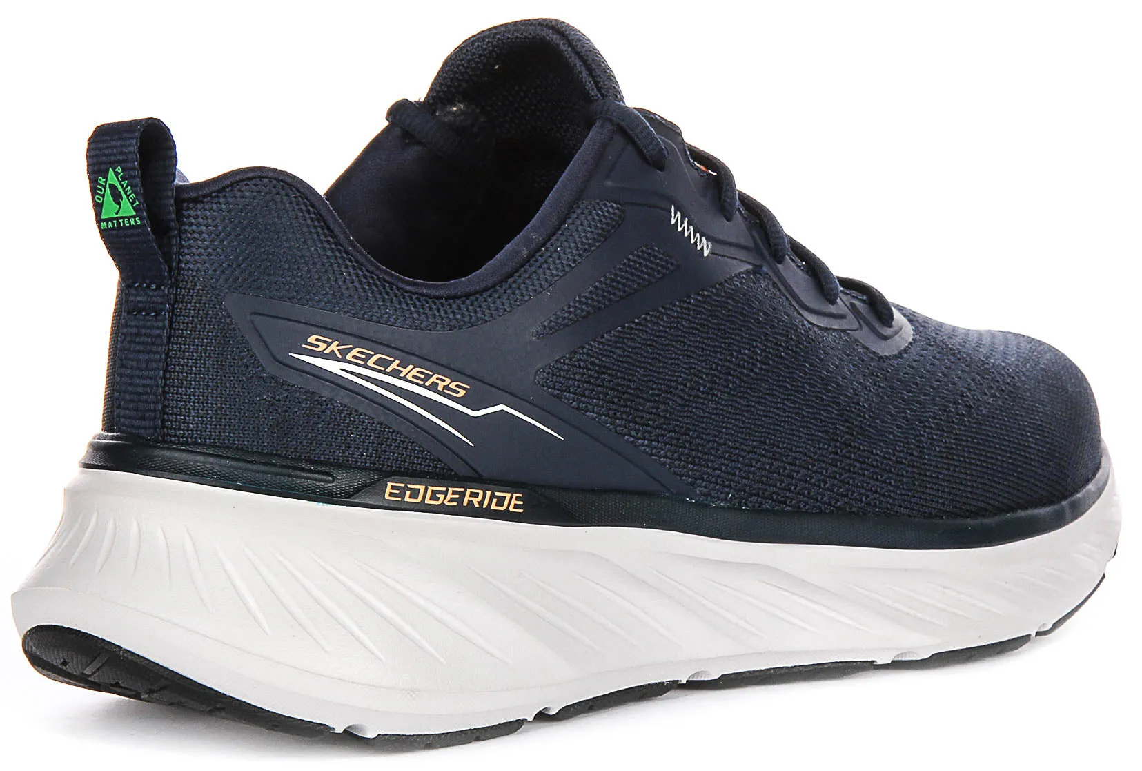 Skechers Edgeride Exxo In Navy Orange For Men